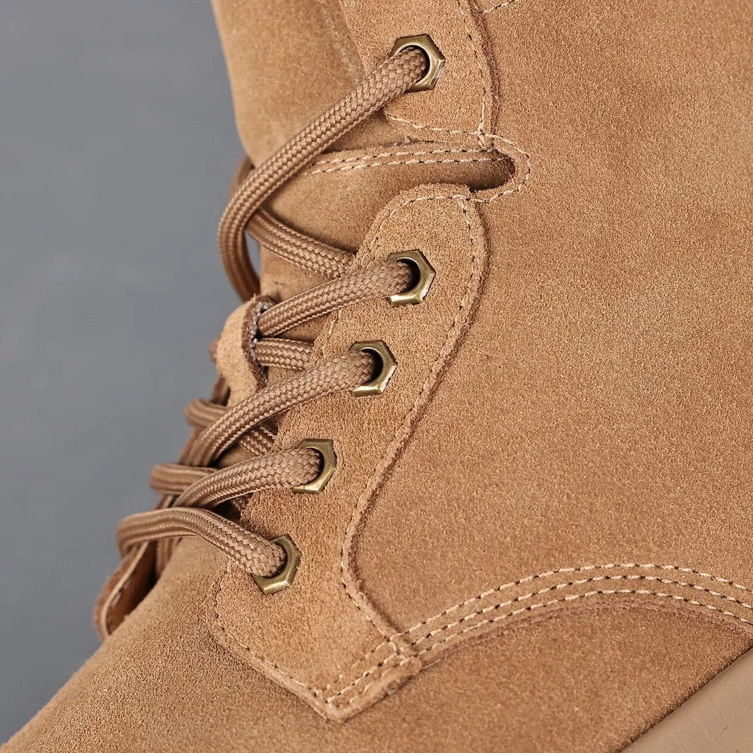 Pick up locally 💰800 The core recommendation is good price UGG 2023 new style #Men's shoes Guangdong origin # 1153750 Upgraded original last original paper version development version #Using TPU molded and shaped suede upper material #Selected 17mm UGGPURE™ implanted wool lining and removable UGGPURE™ Implanted wool insole # midsole EVA light wing technology outsole combined with rubber bottom, non-slip, waterproof and wear-resistant, and good elasticity American light luxury brand 🐑UGG M Burleigh Boot Burleigh series men's mid-cut lightweight casual sports workwear Martin boots "velvet chestnut brown" Size: 40 41 42 43 44 45